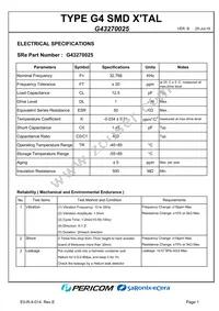 G43270025 Datasheet Page 3