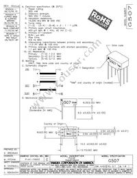 G507 Datasheet Cover