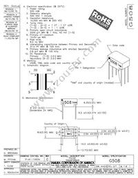 G508 Datasheet Cover