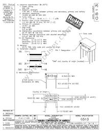 G513 Datasheet Cover