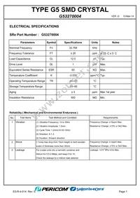 G53270004 Datasheet Page 3