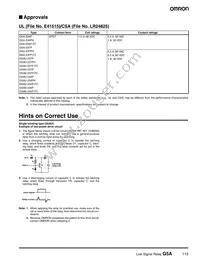 G5AU-237P DC5 Datasheet Page 6