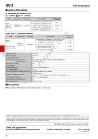 G5Q-1A DC48 Datasheet Page 4