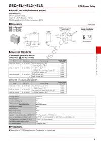 G5Q-1A4-EL3-HA DC24 Datasheet Page 3