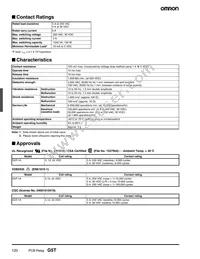 G5T-1A DC9 Datasheet Page 2