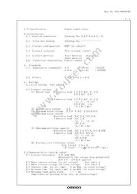 G6A-2-H-DC12 Datasheet Page 2