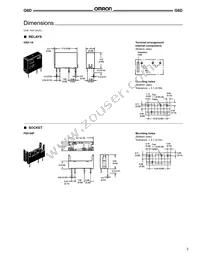 G6D-1A-DC24 Datasheet Page 3