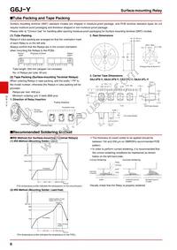 G6JU-2FL-Y-TR DC24 Datasheet Page 6