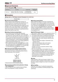 G6JU-2FL-Y-TR DC24 Datasheet Page 7