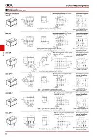 G6K-2G-Y-TR DC9 Datasheet Page 6