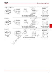 G6K-2G-Y-TR DC9 Datasheet Page 7