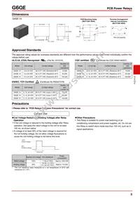 G6QE-1A DC12 Datasheet Page 3