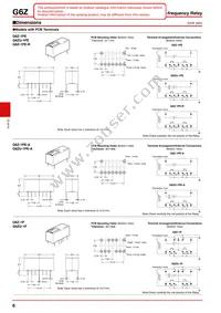 G6ZU-1FE DC3 Datasheet Page 6