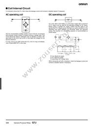 G7J-4A-B-KM-W1 AC200/240 Datasheet Page 8