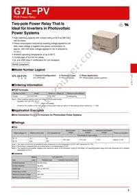 G7L-2A-P-PV-DC24 Datasheet Cover