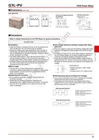 G7L-2A-P-PV-DC24 Datasheet Page 3