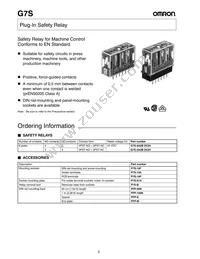 G7S-4A2B DC24 Datasheet Cover