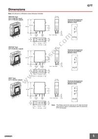G7T-1122S AC200/220 Datasheet Page 5
