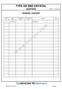 G83270025 Datasheet Page 2