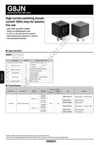 G8JN-1C6T-F-R-DC12 Datasheet Cover