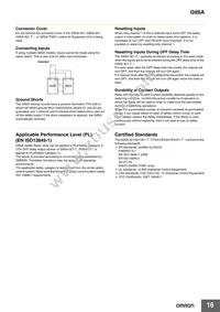 G9SA-321-T15 AC100-240 Datasheet Page 16