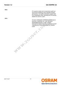 GA CSHPM1.23-KSLR-W3-0-350-R18 Datasheet Page 13