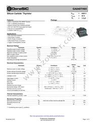 GA040TH65-227SP Datasheet Cover