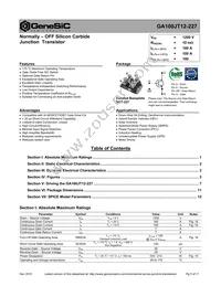 GA100JT12-227 Datasheet Cover