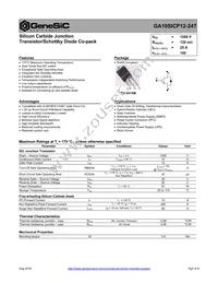 GA10SICP12-247 Datasheet Cover