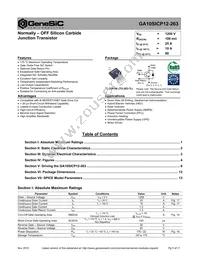 GA10SICP12-263 Datasheet Cover