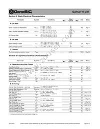 GA16JT17-247 Datasheet Page 2