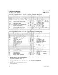 GA200SA60S Datasheet Page 2