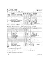GA200SA60U Datasheet Page 2