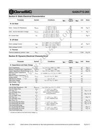 GA20JT12-263 Datasheet Page 2
