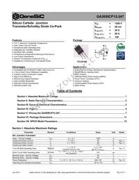 GA20SICP12-247 Datasheet Cover