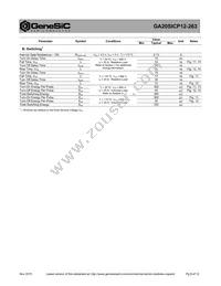 GA20SICP12-263 Datasheet Page 3