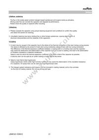 GA242QR7E2102MW01L Datasheet Page 21