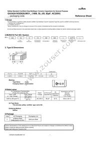 GA342A1XGD820JW31L Datasheet Cover