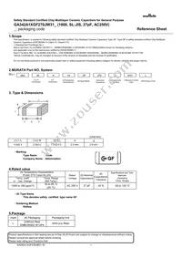 GA342A1XGF270JW31L Datasheet Cover