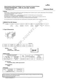 GA342A1XGF820JW31L Datasheet Cover