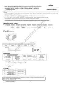 GA342DR7GF221KW02L Datasheet Cover