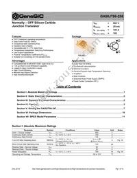 GA50JT06-258 Datasheet Cover