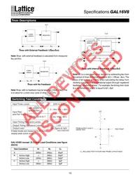 GAL16V8D-7LJ Datasheet Page 17