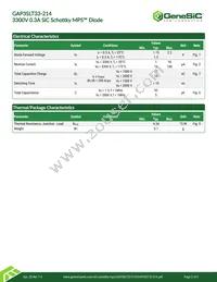 GAP3SLT33-214 Datasheet Page 2