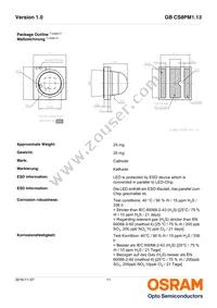 GB CS8PM1.13-HXHY-34-1-350-R18-LM Datasheet Page 11