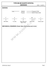 GB0400005 Datasheet Page 5