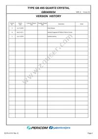 GB0400034 Datasheet Page 2