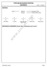 GB1000015 Datasheet Page 5