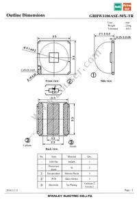 GBHW1106ASE-50X-TR Datasheet Page 2