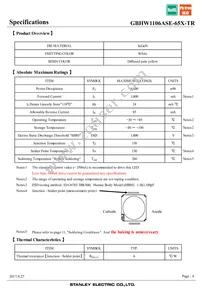 GBHW1106ASE-65X-TR Datasheet Page 4